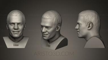 Busts and bas-reliefs of famous people (BUSTC_0612) 3D model for CNC machine